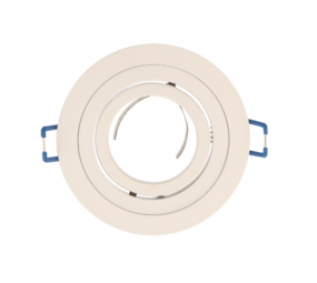 Led line: Erstklassiges Lichtdesign Einbaurahmen - Weiß - Sägegr. - 85mm - exkl. LED Spot