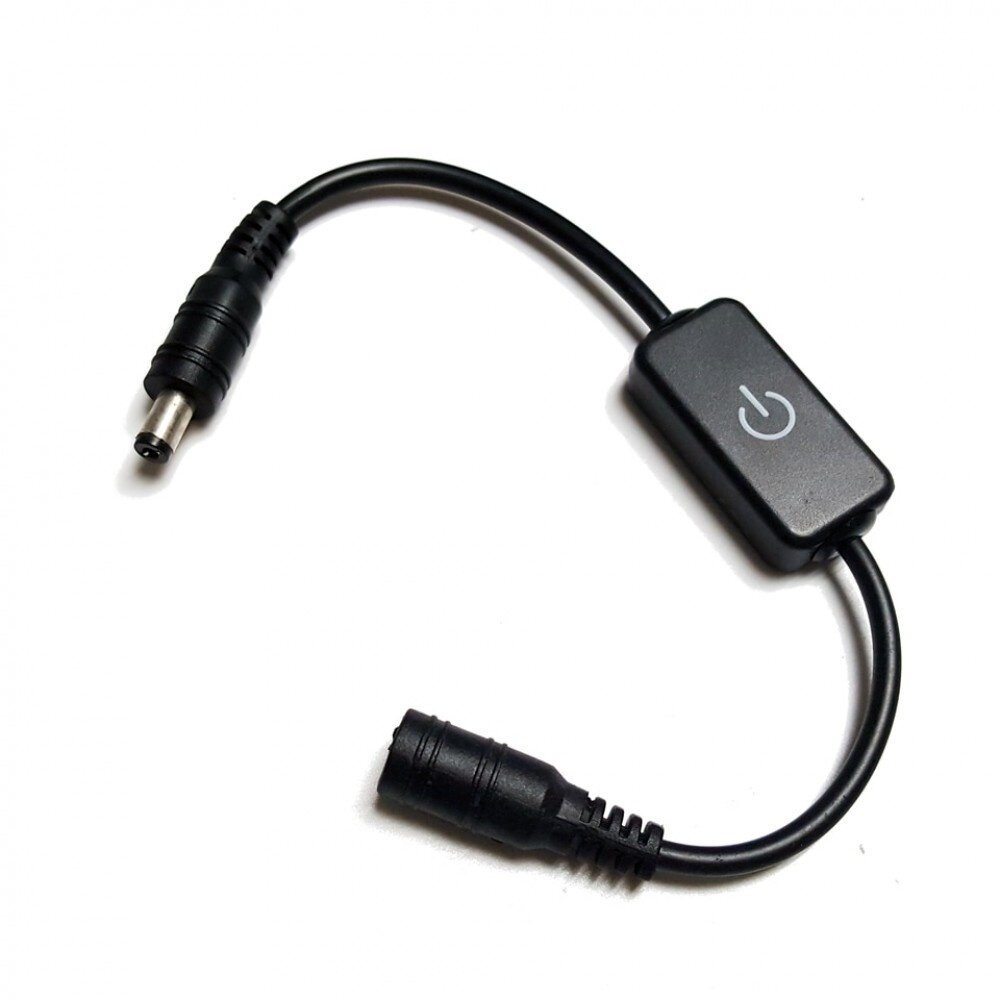 LCB LED Leuchtband Schnurdimmer / Kabeldimmer mit Touchknopf Schwarz 12-24V LCB LED Leuchtband Schnurdimmer / Kabeldimmer mit Touchknopf Schwarz 12-24V