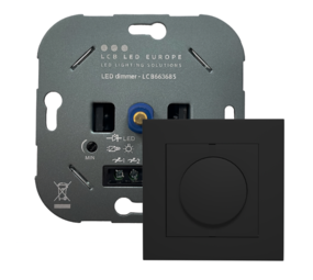 LCB LED Dimmer 0.5-250W - Universal Phasenabschnitt - Komplettset LCB LED Dimmer 0.5-250W - Universal Phasenabschnitt - Komplettset