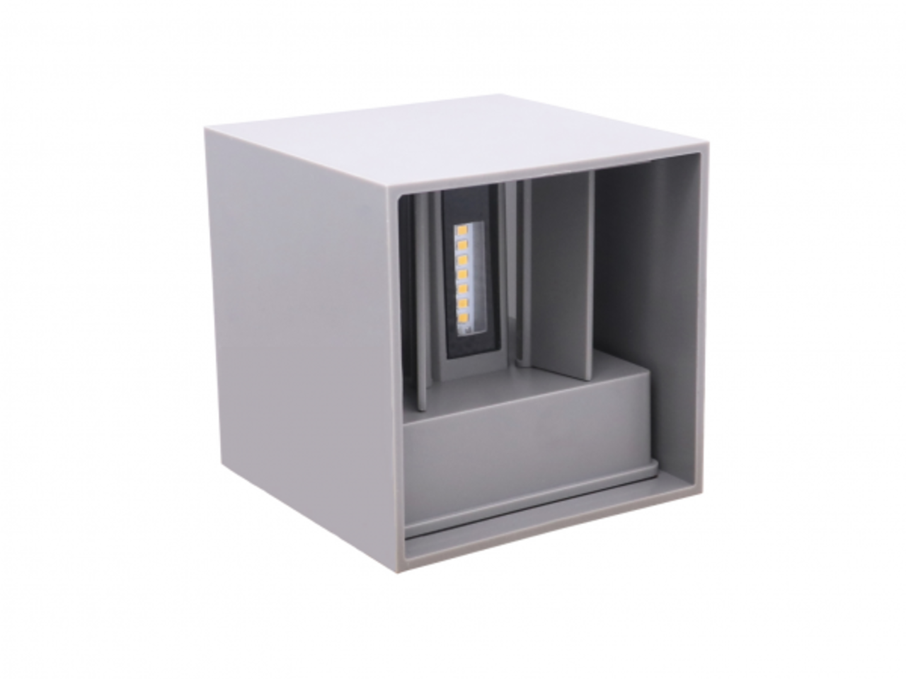 Led line: Erstklassiges Lichtdesign LED Wandleuchte Grau IP54 - 2x3W - Lichtfarbe optional - Abstrahlwinkel anpassbar Led line: Erstklassiges Lichtdesign LED Wandleuchte Grau IP54 - 2x3W - Lichtfarbe optional - Abstrahlwinkel anpassbar