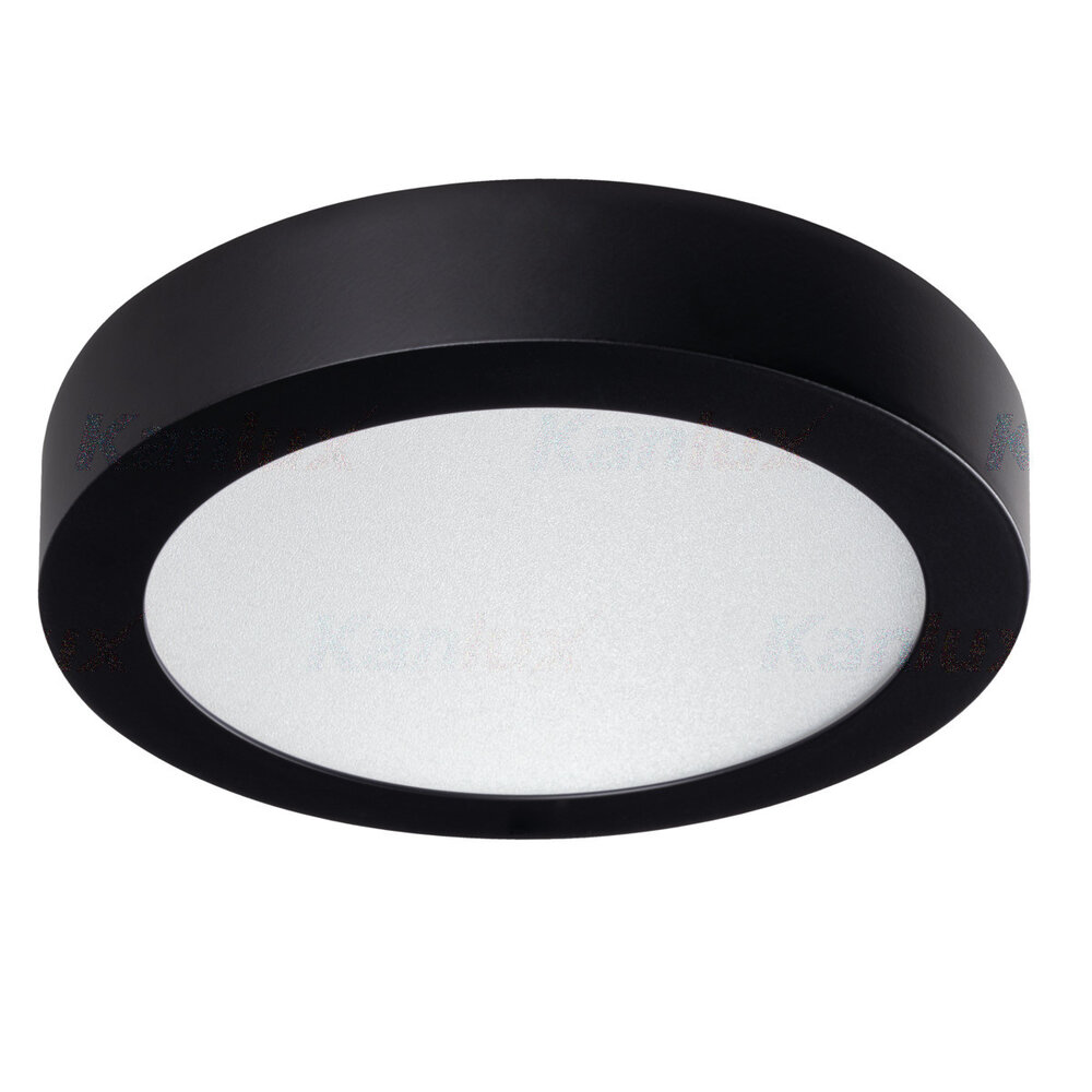 Kanlux – Zuverlässige LED- und Elektrobeleuchtung LED Deckenleuchte Schwarz CARSA 18W - Lichtfarbe optional Kanlux – Zuverlässige LED- und Elektrobeleuchtung LED Deckenleuchte Schwarz CARSA 18W - Lichtfarbe optional