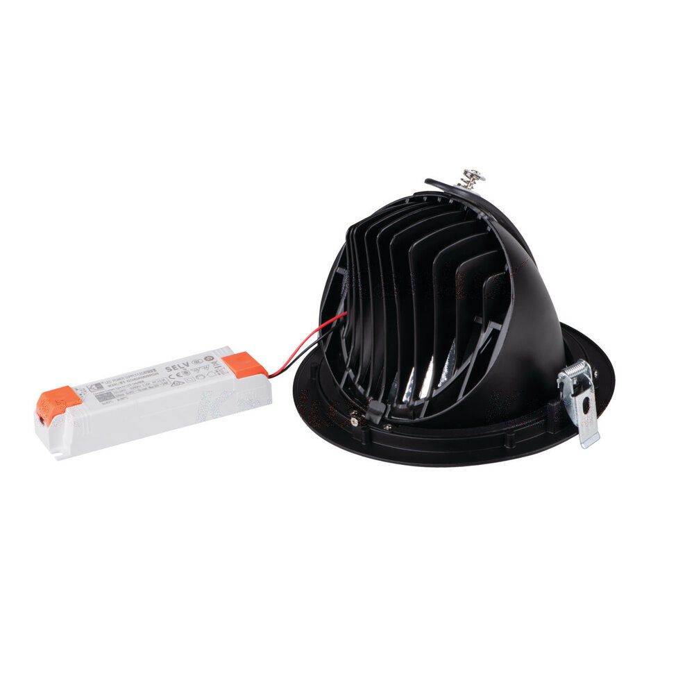 Kanlux – Zuverlässige LED- und Elektrobeleuchtung LED Downlight Bananenspot Schwarz - 23W 110Lm pro Watt - 4000K - 3 Jahre Garantie Kanlux – Zuverlässige LED- und Elektrobeleuchtung LED Downlight Bananenspot Schwarz - 23W 110Lm pro Watt - 4000K - 3 Jahre Garantie