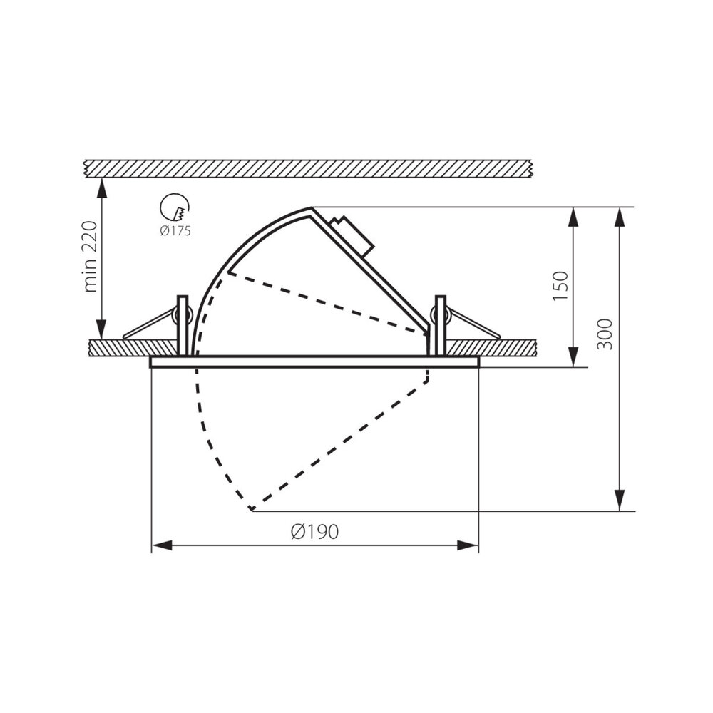 Kanlux – Zuverlässige LED- und Elektrobeleuchtung LED Downlight Bananenspot Schwarz - 23W 110Lm pro Watt - 4000K - 3 Jahre Garantie Kanlux – Zuverlässige LED- und Elektrobeleuchtung LED Downlight Bananenspot Schwarz - 23W 110Lm pro Watt - 4000K - 3 Jahre Garantie