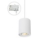 Spectrum LED Schienenstrahler CHLOE - GU10 Fassung - 250V - Ø93x123mm - Weiß Spectrum LED Schienenstrahler CHLOE - GU10 Fassung - 250V - Ø93x123mm - Weiß