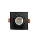 LCB LED-Beleuchtung Innovatives Design, hochwertige Technik & schnelle Lieferung! LED Einbauspot viereckig Schwarz dimmbar - 5W entspricht 50W - 2700K Warmweiß LCB LED-Beleuchtung Innovatives Design, hochwertige Technik & schnelle Lieferung! LED Einbauspot viereckig Schwarz dimmbar - 5W entspricht 50W - 2700K Warmweiß