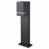 LCB LED-Beleuchtung Innovatives Design, hochwertige Technik & schnelle Lieferung! LED Gartenleuchte Schwarz Nela - GU10 Fassung - 50cm