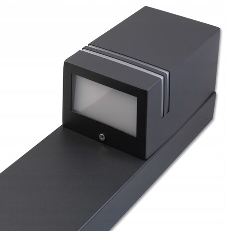 LED Gartenleuchte Schwarz Nela - GU10 Fassung - 50cm