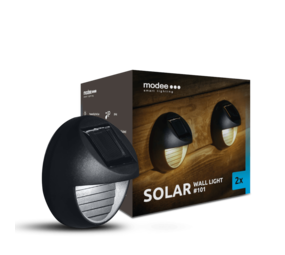 LED Wandleuchte Solar - IP44 6Lm 3000K Warmweiß - Duo-Pack LED Wandleuchte Solar - IP44 6Lm 3000K Warmweiß - Duo-Pack