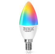 AigoSmart WLAN LED Lampe - E14 7W C37 - RGB+CCT alle Lichtfarben - per App steuerbar