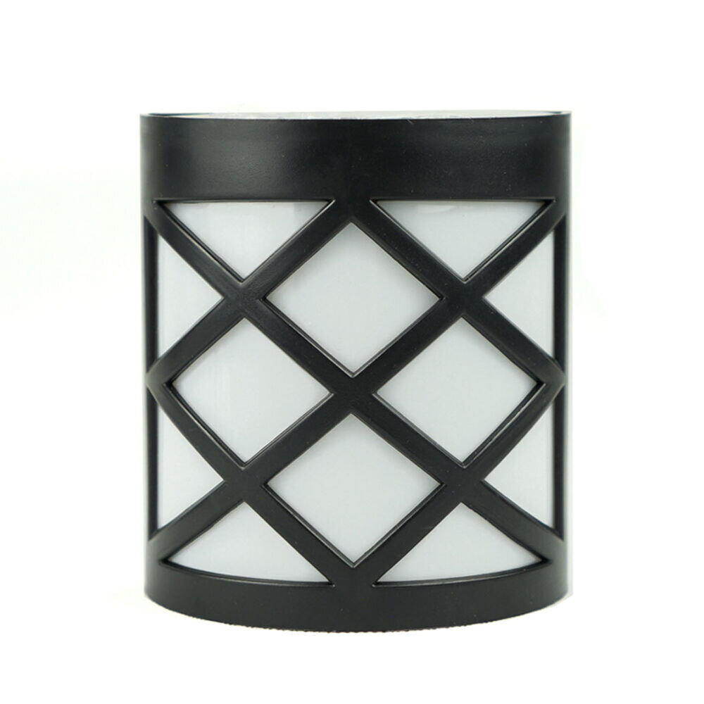 LED Wandleuchte Solar schwarz - IP44 1,5Lm - 6000K Tageslichtweiß
