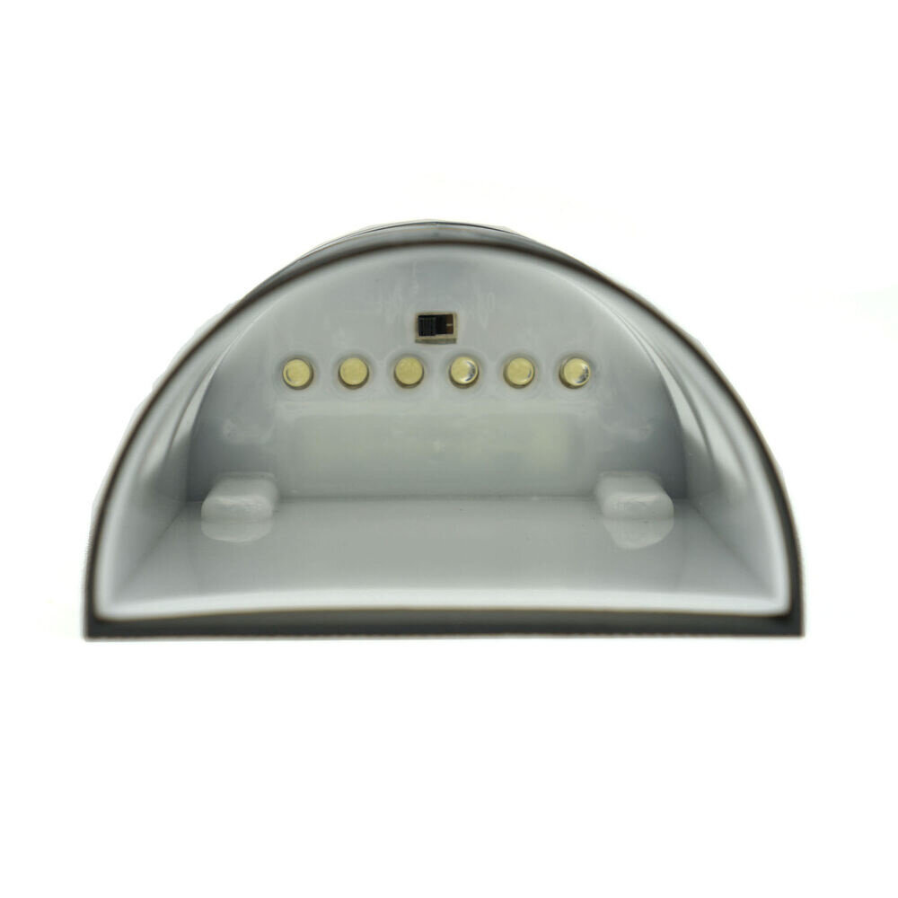 LED Wandleuchte Solar schwarz - IP44 1,5Lm - 6000K Tageslichtweiß