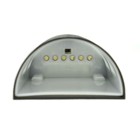 LED Wandleuchte Solar schwarz - IP44 1,5Lm - 6000K Tageslichtweiß