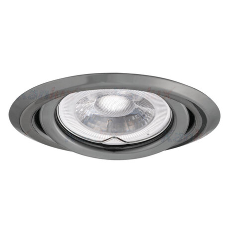 Kanlux – Zuverlässige LED- und Elektrobeleuchtung Einbaurahmen Schwarz rund - schwenkbar - Sägegröße 80mm - Außengröße 97mm - exkl. LED Spot Kanlux – Zuverlässige LED- und Elektrobeleuchtung Einbaurahmen Schwarz rund - schwenkbar - Sägegröße 80mm - Außengröße 97mm - exkl. LED Spot