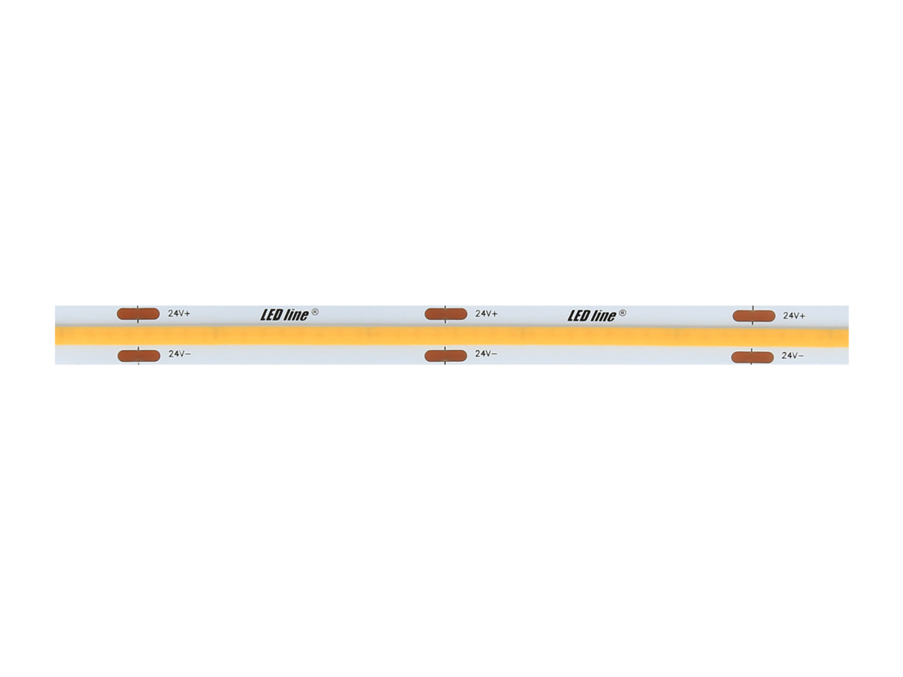 Led line: Erstklassiges Lichtdesign LED Leuchtband Lichtlinie durchgehend - 5m 24V 18W pro Meter - Lichtfarbe optional