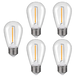 LCB LED-Beleuchtung Innovatives Design, hochwertige Technik & schnelle Lieferung! 5er Vorteilspack LED Fadenlampe E27 - 1W - 2700K Warmweiß