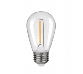 LCB LED-Beleuchtung Innovatives Design, hochwertige Technik & schnelle Lieferung! LED-Glühfadenlampe, Kugelform ST45 – E27-Fassung – 1 W – 2700 K Warmweiß LCB LED-Beleuchtung Innovatives Design, hochwertige Technik & schnelle Lieferung! LED-Glühfadenlampe, Kugelform ST45 – E27-Fassung – 1 W – 2700 K Warmweiß