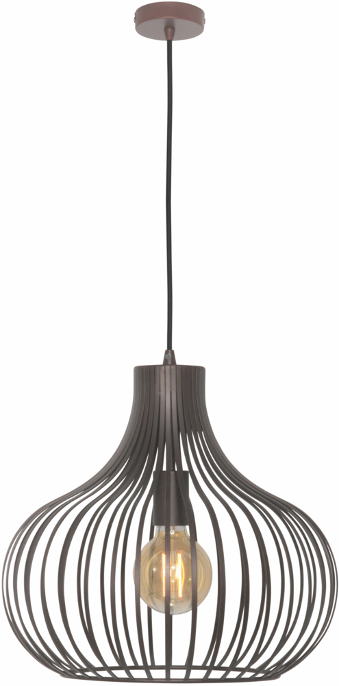 Freelight LED-Beleuchtung  LED Pendelleuchte Aglio 38cm Braun / Bronze