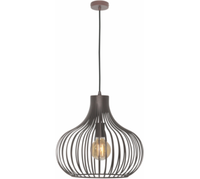 Freelight LED Pendelleuchte Aglio 38cm Braun / Bronze