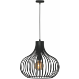 Freelight LED-Beleuchtung  LED Pendelleuchte Aglio 38cm Schwarz