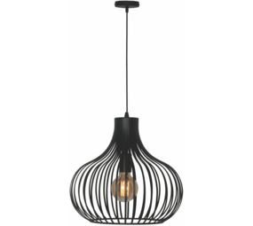 Freelight LED-Beleuchtung  LED Pendelleuchte Aglio 38cm Schwarz