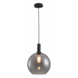 Freelight LED-Beleuchtung  LED Pendelleuchte Chandra 30cm Schwarz / Rauchglas