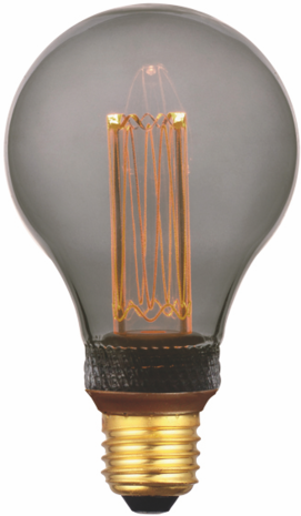 Freelight LED-Beleuchtung 2,3W LED Lampe Rauch 7,5cm E27 1800K 3 Einstellungen Freelight LED-Beleuchtung 2,3W LED Lampe Rauch 7,5cm E27 1800K 3 Einstellungen