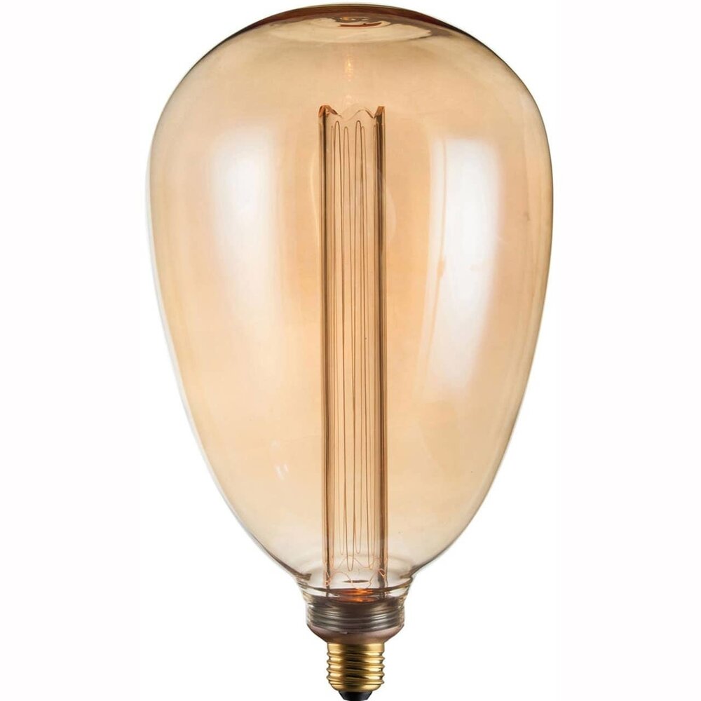 Freelight LED Lampe E27 - 5W -  Gold - 17x30cm - 1800K - 3 Einstellungen