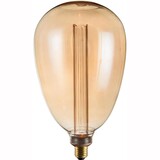 Freelight LED-Beleuchtung  LED Lampe E27 - 5W -  Gold - 17x30cm - 1800K - 3 Einstellungen