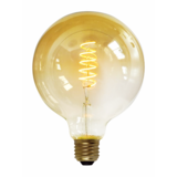 Freelight LED-Beleuchtung  LED Fadenlampe Globe Glühwendel 125mm Gold