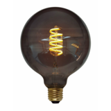 Freelight LED-Beleuchtung  LED Fadenlampe Globe 8W Glühwendel dimmbar 125mm Rauch