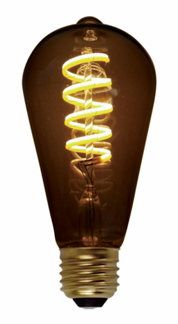 Freelight Edison 8W LED Fadenlampe Glühwendel dimmbar 64mm Rauch Freelight Edison 8W LED Fadenlampe Glühwendel dimmbar 64mm Rauch