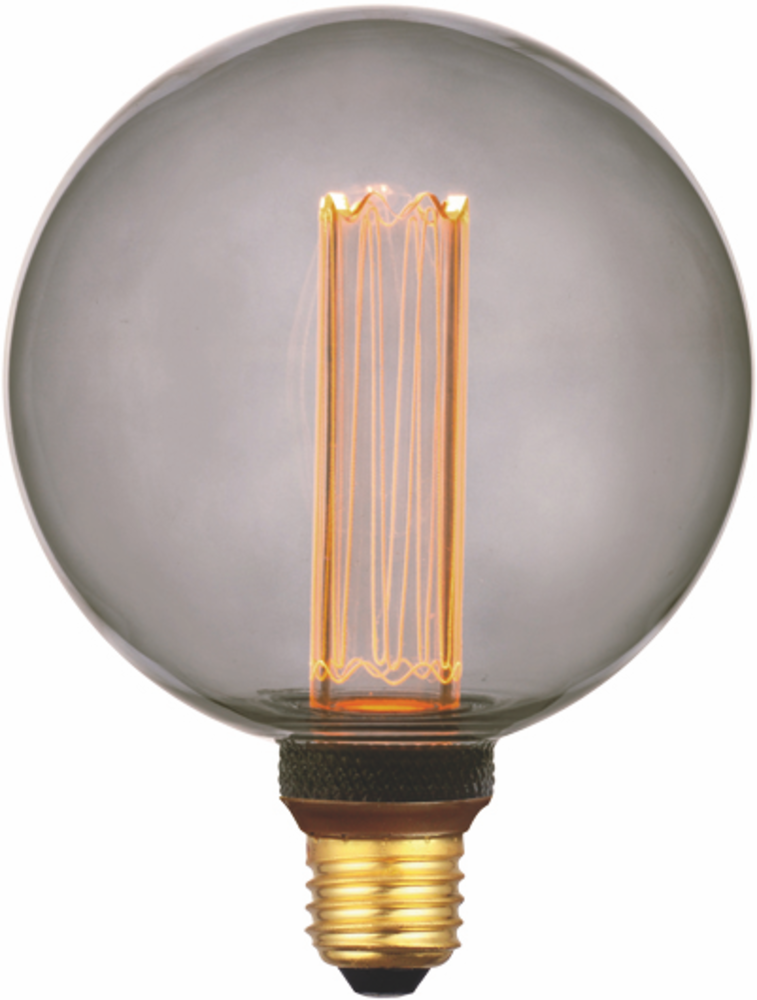 Freelight LED-Beleuchtung  LED Lampe E27 - 5W - Gold - 12,5cm - 1800K - 3 Einstellungen mit Erinnerungsfunktion