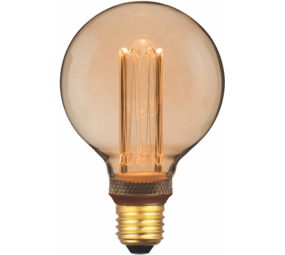 Freelight LED Lampe E27 - 5W - Gold - 9,5cm - 2000K - 3 Einstellungen mit Erinnerungsfunktion Freelight LED Lampe E27 - 5W - Gold - 9,5cm - 2000K - 3 Einstellungen mit Erinnerungsfunktion