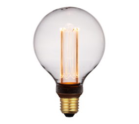 Freelight LED-Beleuchtung  LED Lampe E27 - 5W - Klar - 9,5cm - 1800K - 3 Einstellungen mit Erinnerungsfunktion