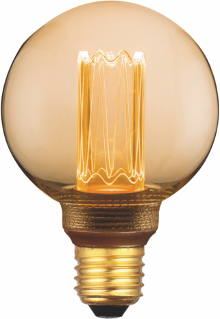 Freelight 5W LED Globe Gold 8cm 3 Einstellungen mit Erinnerungsfunktion