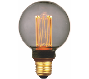 Freelight LED-Beleuchtung  LED Lampe E27- 5W - Rauch - 8cm - 2000K - 3 Einstellungen mit Erinnerungsfunktion