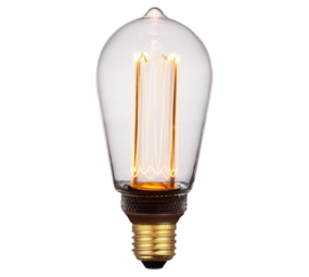 Freelight LED-Beleuchtung  LED Lampe E27 - 5W - 6,4cm - 1800K - 3 Einstellungen mit Erinnerungsfunktion