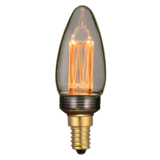 Freelight LED-Beleuchtung  5W LED Lampe Kerze Rauch E14 1800K 3 Einstellungen mit Erinnerungsfunktion