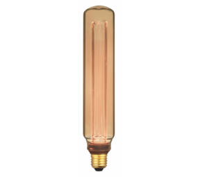 Freelight LED-Beleuchtung  LED Lampe E27 - 5W - Gold - 6x30cm - 1800K - 3 Einstellungen mit Erinnerungsfunktion