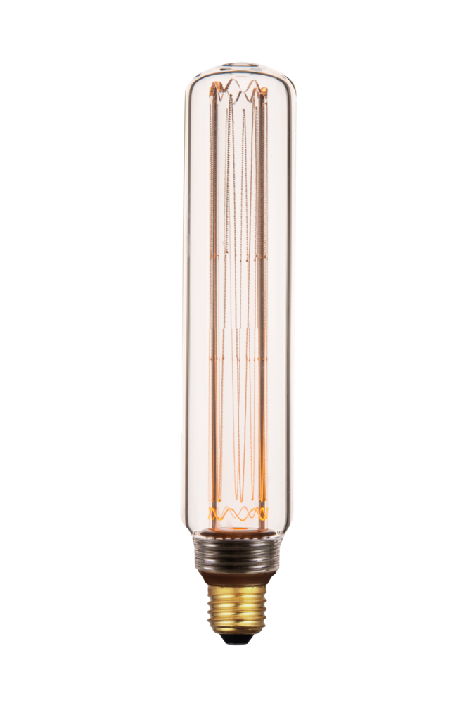 Freelight LED-Beleuchtung  LED Lampe E27 - 5W - Klar - 6x30cm - 1800K - 3 Einstellungen mit Erinnerungsfunktion