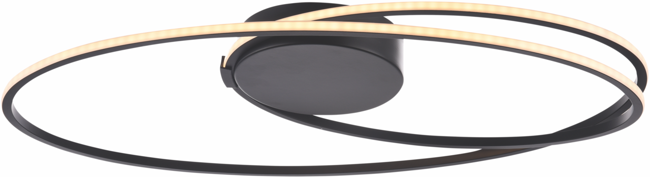 Freelight LED-Beleuchtung  LED Deckenleuchte Ophelia 26W Schwarz