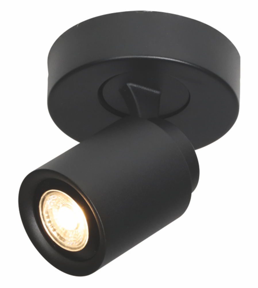 Freelight LED-Beleuchtung  LED einzel Licht Spot Razza GU10 Schwarz