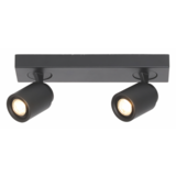 Freelight LED-Beleuchtung  LED Balken Razza mit 2 Lichtern GU10 Schwarz