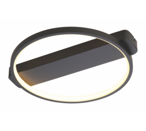 Freelight Deckenleuchte CINTURA Ø35cm Schwarz Freelight Deckenleuchte CINTURA Ø35cm Schwarz