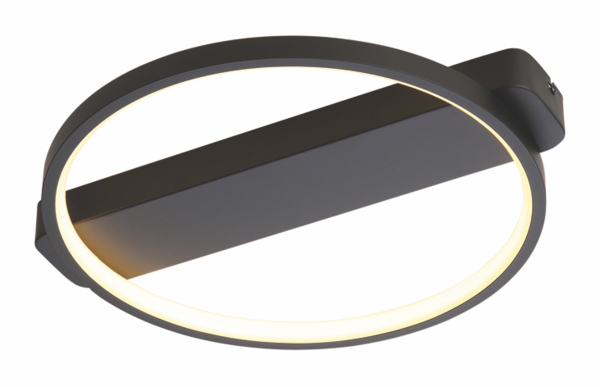 Freelight LED-Beleuchtung  Deckenleuchte CINTURA Ø35cm Schwarz