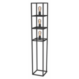 Freelight LED-Beleuchtung  LED Bodenleuchte NOVANTA mit 3 Lichtern Schwarz