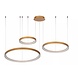 Lucide LED-Beleuchtung LED Hängeleuchte VIDAL - Ø78cm - dimmbar - 120W - 2700K - Gold matt Lucide LED-Beleuchtung LED Hängeleuchte VIDAL - Ø78cm - dimmbar - 120W - 2700K - Gold matt