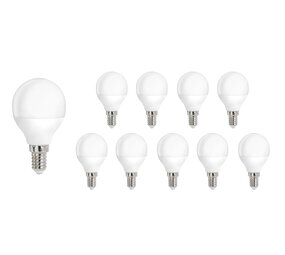 Spectrum 10er Vorteilspack LED Lampe - E14 Sockel - 8W entspricht 50W - 4000K Neutralweiß Spectrum 10er Vorteilspack LED Lampe - E14 Sockel - 8W entspricht 50W - 4000K Neutralweiß