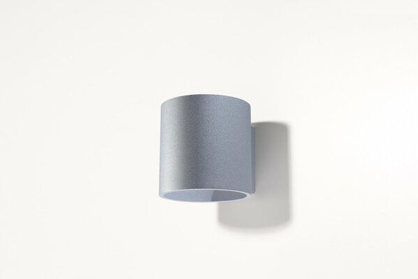 Sollux Lighting Wandleuchte ORBIS 1 Grau - 1x G9 Fassung - max. 40W - exkl. LED's Sollux Lighting Wandleuchte ORBIS 1 Grau - 1x G9 Fassung - max. 40W - exkl. LED's