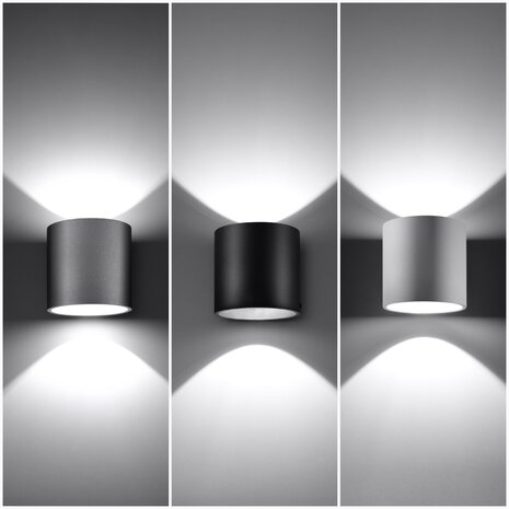 Sollux Lighting Wandleuchte ORBIS 1 Weiß - 1x G9 Fassung - max. 40W - exkl.  LED\'s